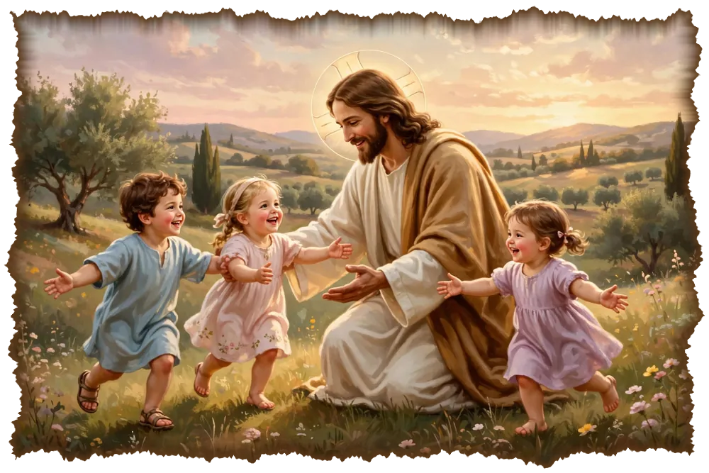 Jesus with children